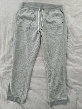Champion Men’s Gray Fleece Joggers with Drawstring